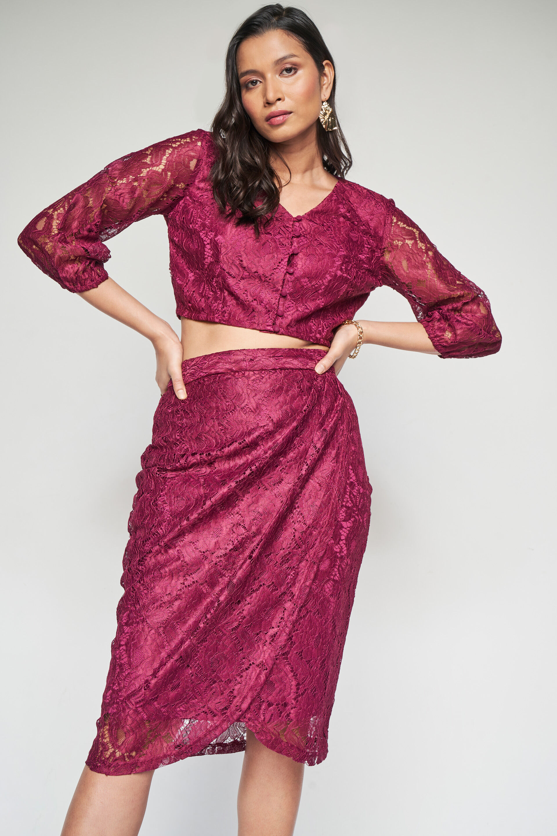 Merlot Mystique Co-ords Set, Wine, image 1